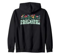 Madame Je Sais Tout - Cadeau Humour Femme collègue Bureau Sweat à Capuche