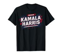 Madame Kamala Harris T-Shirt Graphique avec Valeur