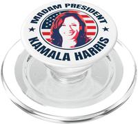 Madame la Présidente Kamala Harris PopSockets PopGrip pour MagSafe