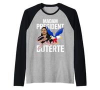 Madame la Présidente Sara Duterte Filipino Eagle DDS Suporter Manche Raglan