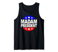 Madame Président Kamala Harris 2024 Style Bouton de Campagne Débardeur