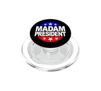 Madame Président Kamala Harris 2024 Style Bouton de Campagne PopSockets PopGrip pour MagSafe