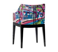 Madame Pucci - Chaise avec accoudoirs frame black