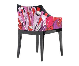 Madame Pucci - Chaise avec accoudoirs frame black