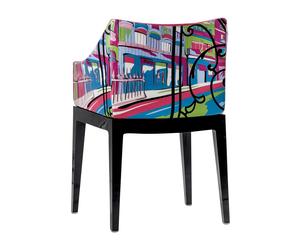 Madame Pucci - Chaise avec accoudoirs frame black