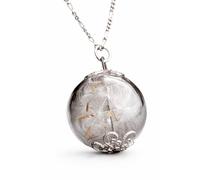 MadamLili Collier pissenlits argent sterling 925 véritable