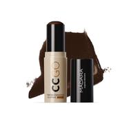 MÁDARA CC GO - Bâton de fond de teint en céramique teintée SPF30#100-3 en 1 - Correction des couleurs - Avec protection solaire minérale, équilibre le teint de la peau, couvre les rougeurs et les