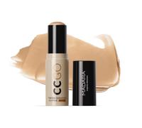 MÁDARA CC GO - Stick CC en céramique teintée SPF30#40 Sand - Bâton de fond de teint 3 en 1 avec protection solaire minérale, couvre les rougeurs et les taches - Idéal pour les voyages