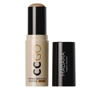 MÁDARA CC GO - Bâton de fond de teint en céramique teintée - SPF30#60 Olive - 3 en 1 - Correction des couleurs - Avec protection solaire minérale, équilibre le teint de la peau