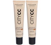 Mádara CITY CC Anti-Pollution Cream SPF 15 Tan Maquillage 2x40 ml
