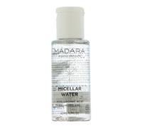 MÁDARA Organic Skincare | Eau micellaire - 50 ml, nettoyant sans rinçage, formulé à base d'acide hyaluronique, de jus d'aloe vera et d'extrait de racine de pivoine, vegan, certifié Ecocert