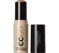 MÁDARA CC GO - Bâton de fond de teint en céramique teintée - SPF30#60 Olive - 3 en 1 - Correction des couleurs - Avec protection solaire minérale, équilibre le teint de la peau