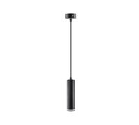 Madara Mini anneau GU10 Base suspendue 230 V IP20 FI55 x 200 mm Noir