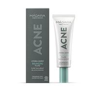 MÁDARA Organic Skincare - ACNE Hydra-Derm Balancing Fluid 40 ml | Hydratation Légère et Équilibrante pour Peau Grasse et Sujette aux Imperfections, Réduit les Éruptions et Resserre les Pores