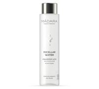 MÁDARA Organic Skincare | Eau micellaire - 100 ml, nettoyant sans rinçage, formulé à base d'acide hyaluronique, de jus d'aloe vera et d'extrait de racine de pivoine, vegan, certifié Ecocert