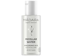 MÁDARA Organic Skincare | Eau micellaire - 50 ml, nettoyant sans rinçage, formulé à base d'acide hyaluronique, de jus d'aloe vera et d'extrait de racine de pivoine, vegan, certifié Ecocert