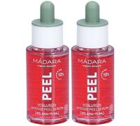 Mádara PEEL Sérum Exfoliant Hyaluronique Intense Gel(S) 2x30 ml