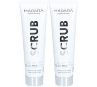Mádara Scrub Gommage Exfoliant Huile-Lait Crème 2x60 ml