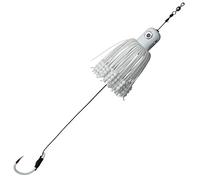 Madcat A-Static Adjusta Clonk Teaser 33 cm - Taille/Poids/Couleur : 10/0/150 g - Blanc