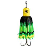 Madcat Clonk Teaser 16 cm - 1 Wallerteaser, couleur : jaune, taille/poids : taille 3/0/200 g