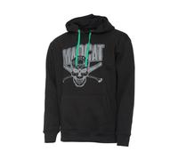 MadCat Crâne à Capuche Gr. XL Noir Pull à Capuche Sweat Pêche au Silure