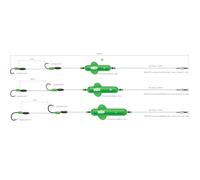 Madcat Screaming Profi River Rig Worm&squid Leader Argenté S