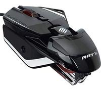 Madcatz R.A.T. 2+ Noir - Souris Gamer Filaire avec Repose-Main Ajustable et Retro-éclairé