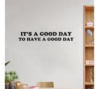 Madcolitote Autocollants muraux en vinyle avec citation inspirante « It's A Good Day to Have A Good Day to Have A Good Day » - Décoration murale pour chambre à coucher, salon, salle de classe, bureau