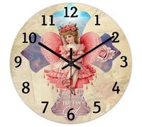 Madcolitote Horloge murale ronde décorative religieuse 30,5 cm Be still And Know That I Am God Psaum 46 10 Jésus Bible Verse Décoration de salon Cadeau pour homme, femme, ami