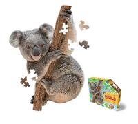 Madd Puzzle I am Koala CAPP 884020 – Shapepuzzle contour, 100 pièces XL, dès 5 ans