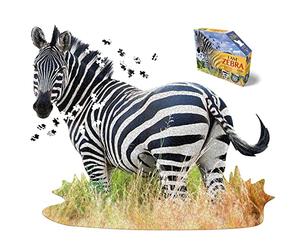 Madd Capp 887003 Puzzle Contour zébré 1000 pièces pour Adultes et Enfants à partir de 12 Ans