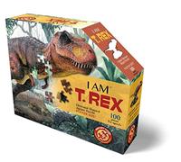 Madd – Puzzle junior I AM T.Rex – 100 pièces – 96 x 53 cm – Multicolore