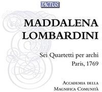 Maddalena Lombardini Sei Quartetti Per A