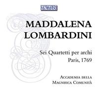 Maddalena Lombardini Sei Quartetti Per A