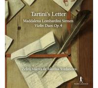 Iskrena Yordanova – Tartini's Letter: Violin Duos, Op. 4 – CD