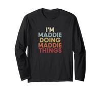 Maddie Name Maddie Personalized Name First Given Manche Longue
