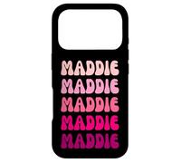 Maddie Retro Stack Design Coque pour iPhone 17 Pro