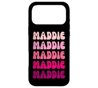 Maddie Retro Stack Design Coque pour iPhone 17 Pro Max