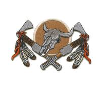 MaDDma doux rêves indien plaque bull-crâne patch patch patch 505