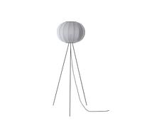 Made By Hand Lampe sur pied Knit-Wit 45 Round High Silver