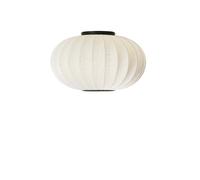 Made By Hand Knit-Wit Ø57 Oval Ceiling/Wall Decken-/Wandleuchte, Pearl White
