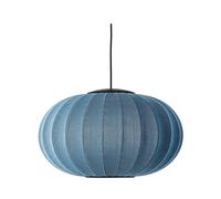 Made By Hand - Knit-Wit 57 Oval LED Suspension Blue Stone