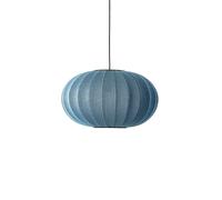 Made By Hand Knit-Wit Ø57 Oval Pendant Pendelleuchte, Blue Stone