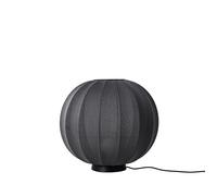 Made By Hand Knit-Wit Ø60 Floor Level Bodenleuchte, Black