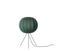 Made By Hand Knit-Wit Ø60 Floor Medium Stehleuchte, Tweed Green