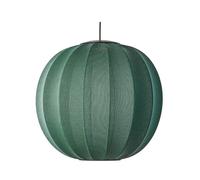 Made By Hand - Knit-Wit 60 Round LED Suspension Tweed Green