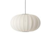 Made By Hand Knit-Wit Suspension Ovale Ø76 Suspension Blanc Perle