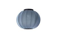 Made By Hand Knit-Wit Plafonnier Rond Ø45 Pierre Bleue