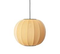 Made By Hand Knit-Wit Round Suspension Jaune Ø45