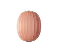 Made By Hand Knit-Wit Suspension Haute/Ovale Ø65 Corail LED